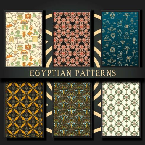 Egyptian Mythology Patterns cover image.