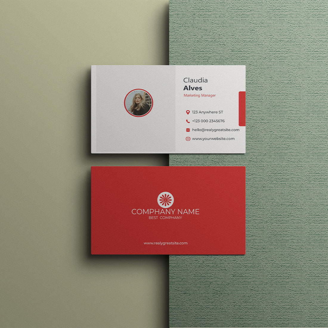 Business Card Design pinterest image