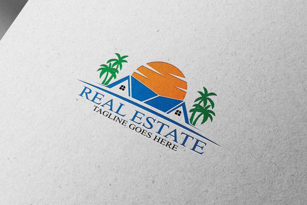 Real Estate Logo Design Template - Masterbundles