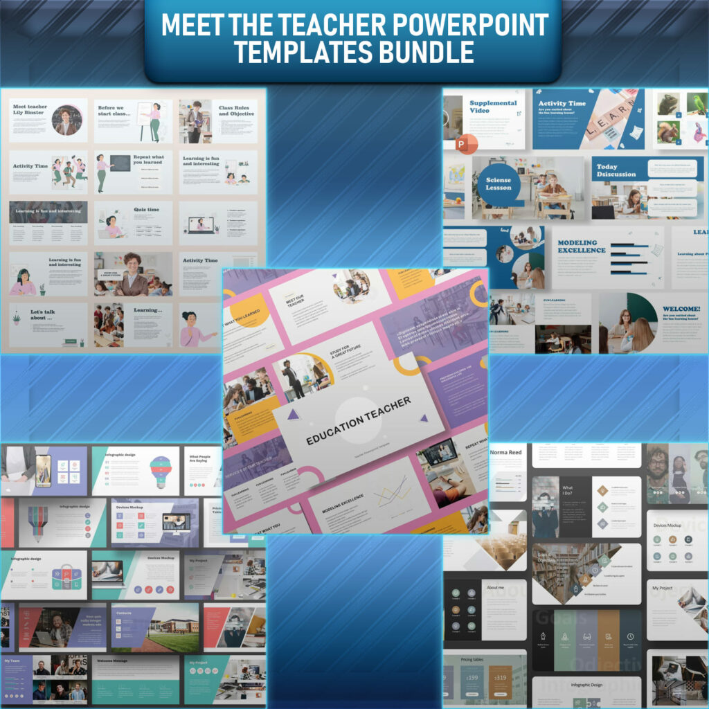 Meet The Teacher Powerpoint Templates Bundle – MasterBundles