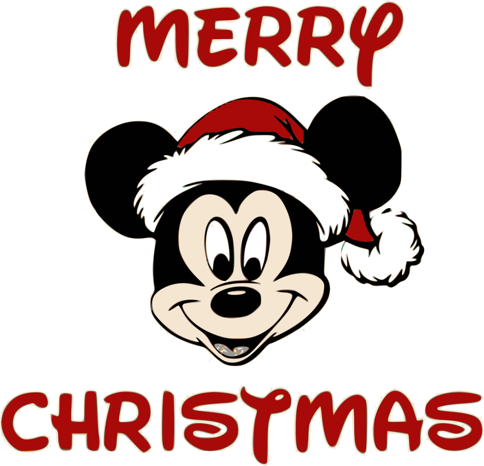 Wonderful image of mickey mouse christmas.