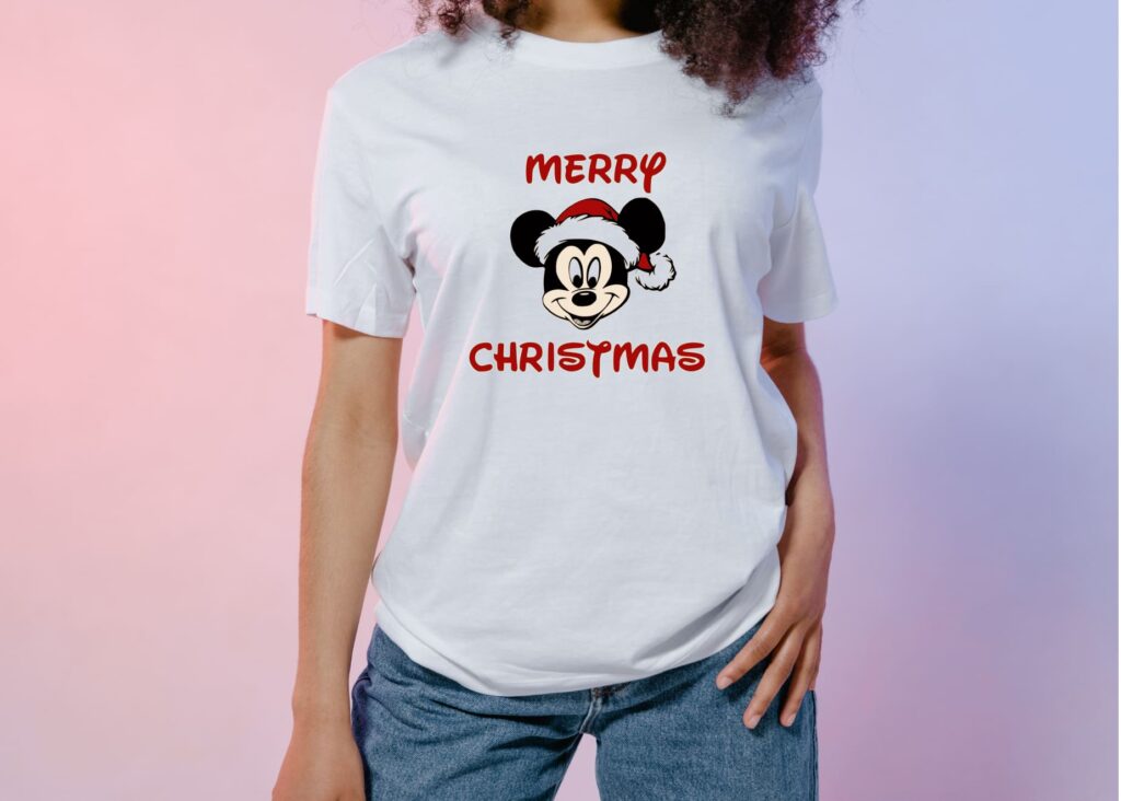 Mickey Mouse Christmas SVG T-shirt Designs Bundle – MasterBundles