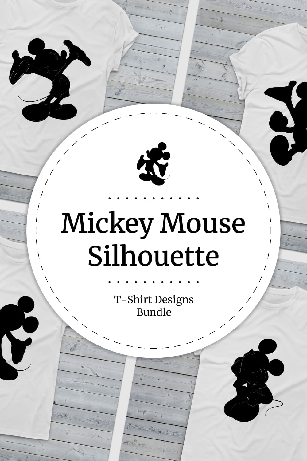 mickey mouse silhouette t shirt designs bundle 03 498