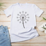 Simple Dandelion T-shirt Designs Bundle – MasterBundles