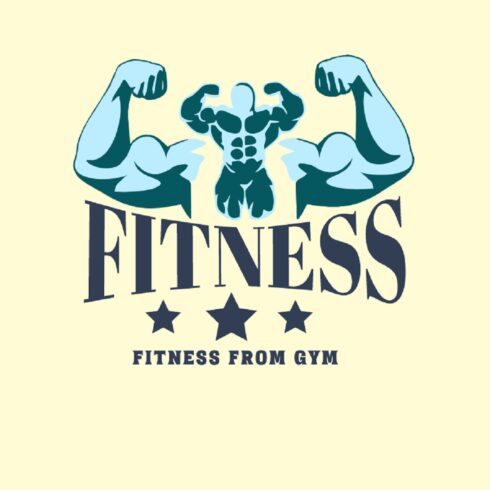 Fitness Logo Design main cover.