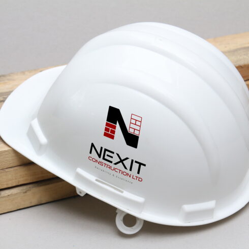 Nexit Construction LTD Logo Template cover image.
