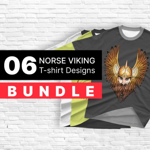 norse viking SVG T-shirt Designs Bundle.