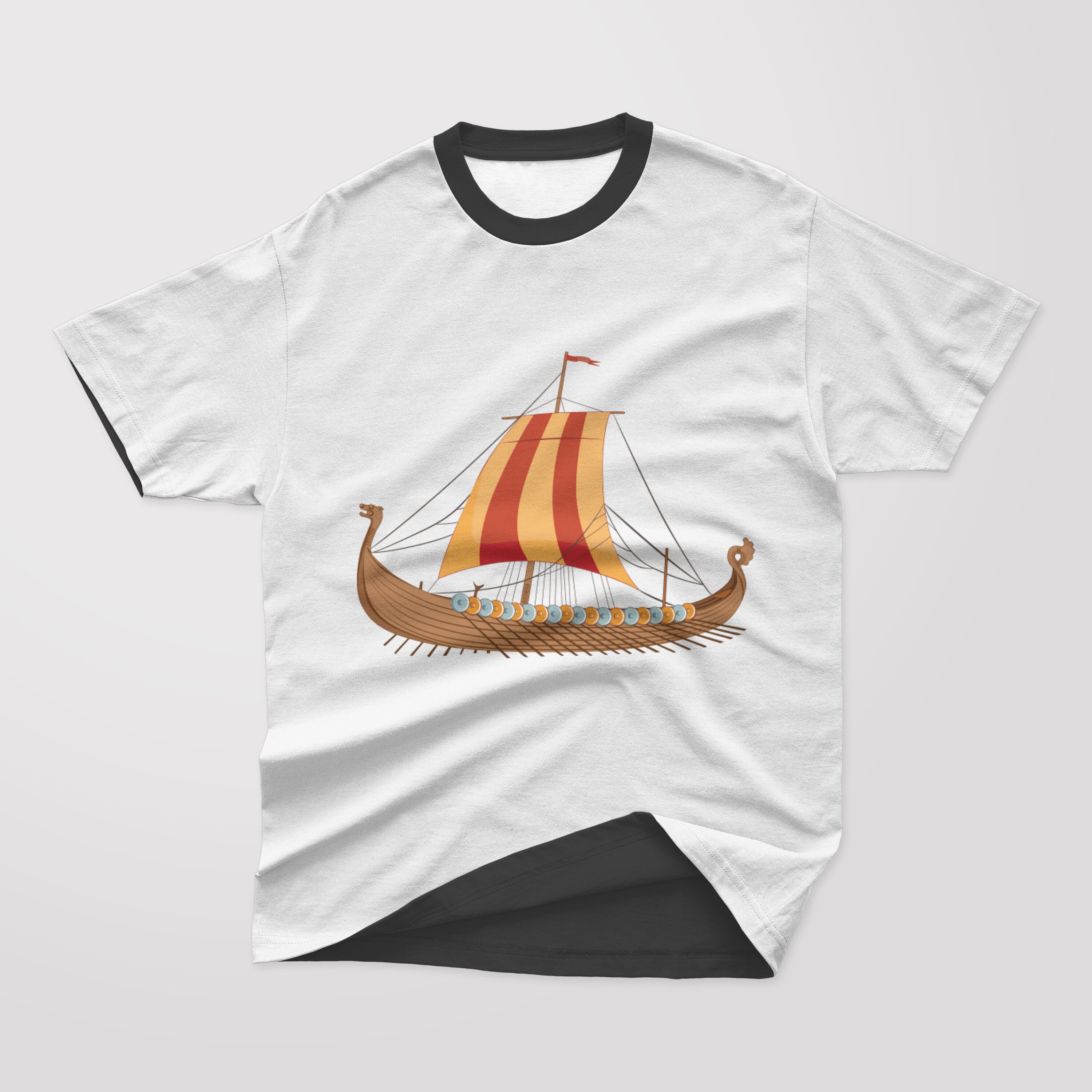 Viking ship for your t-shirt.