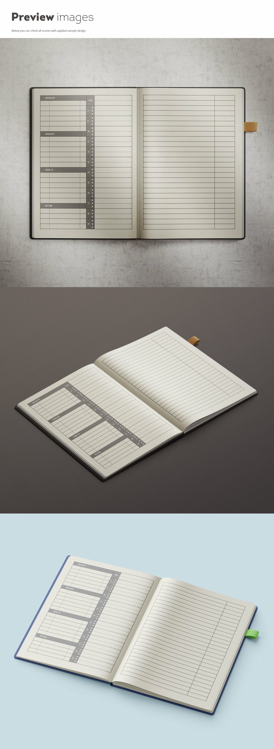 the notebook inside design.