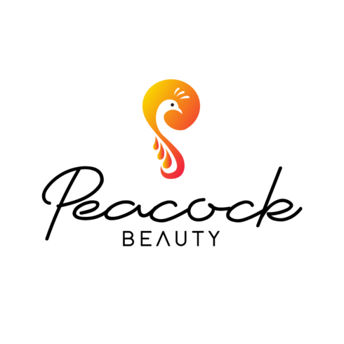 Peacock Beauty Logo Vector Template cover image.