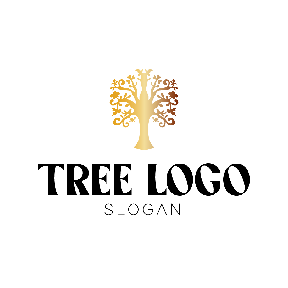 Tree Logo Vector preview.