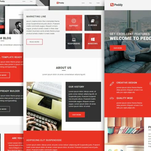 Peddy - Responsive Email Template | MasterBundles