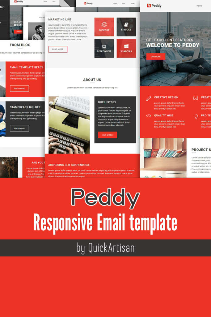 Peddy - Responsive Email Template – MasterBundles