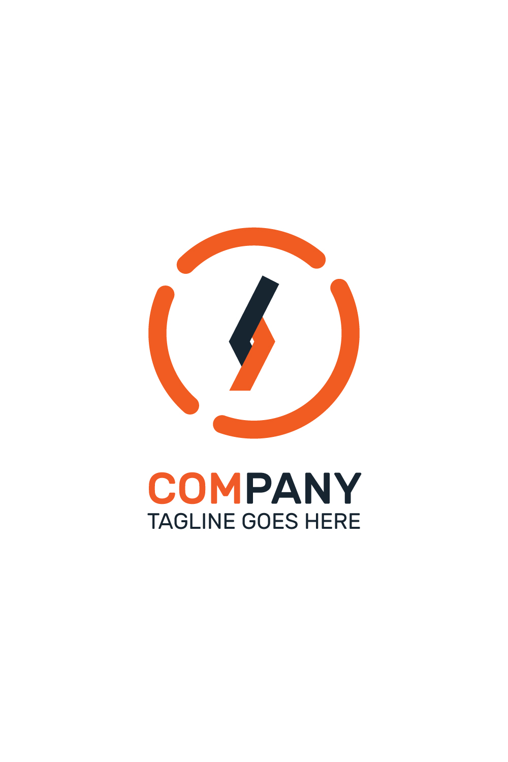 Company Logo Templates Bundle pinterest image.