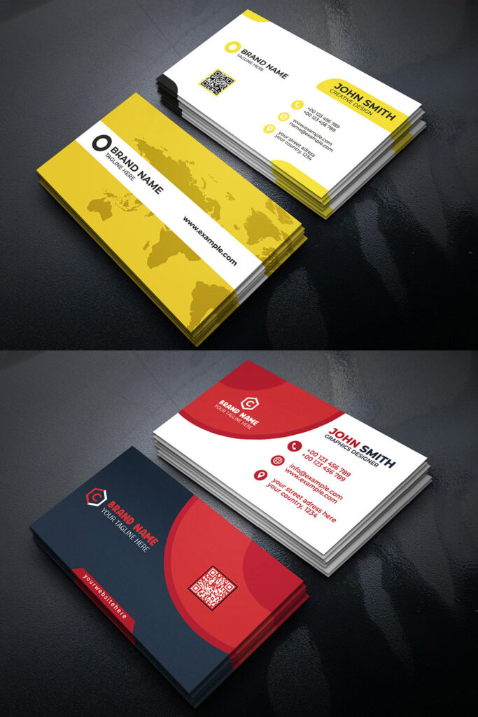 Creative Corporate Business Card Print Ready - MasterBundles