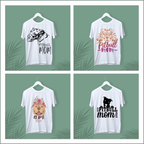 Pitbull T-shirt Design Templates Bundle – MasterBundles