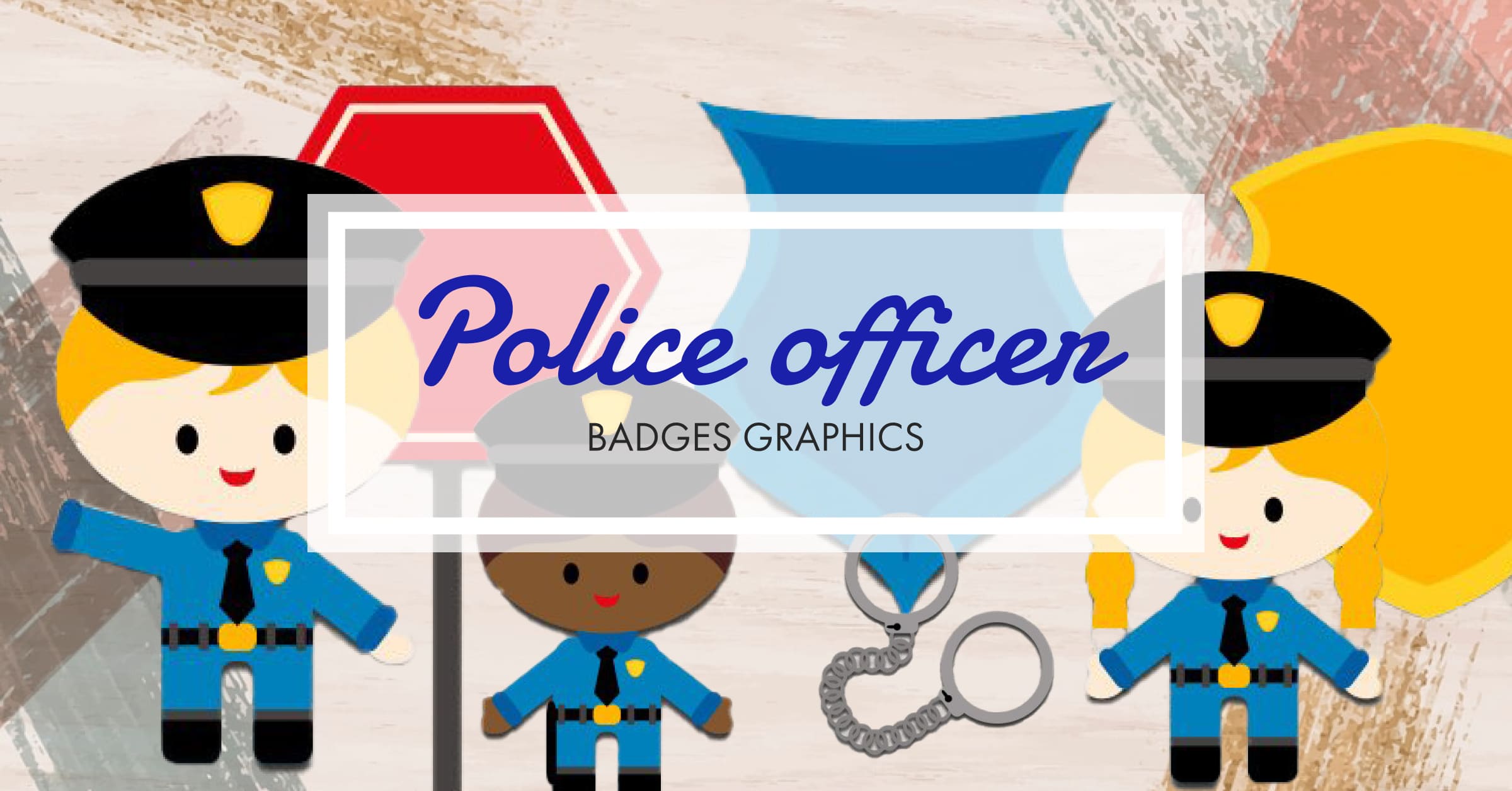 Police Officer - Policeman, Police Woman, Badges Graphics - Facebook.
