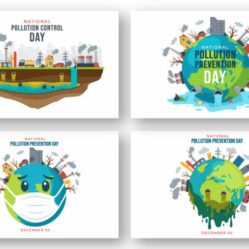 15 National Pollution Prevention Day Illustration 