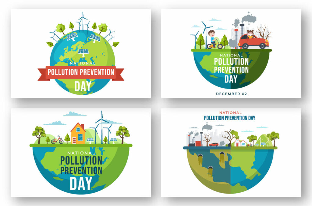 15 National Pollution Prevention Day Illustration - MasterBundles