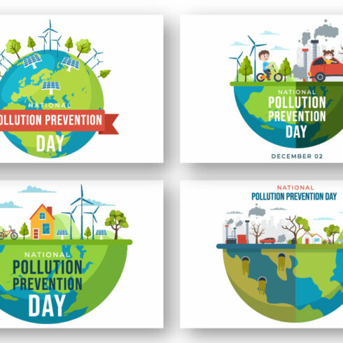 15 National Pollution Prevention Day Illustration - MasterBundles