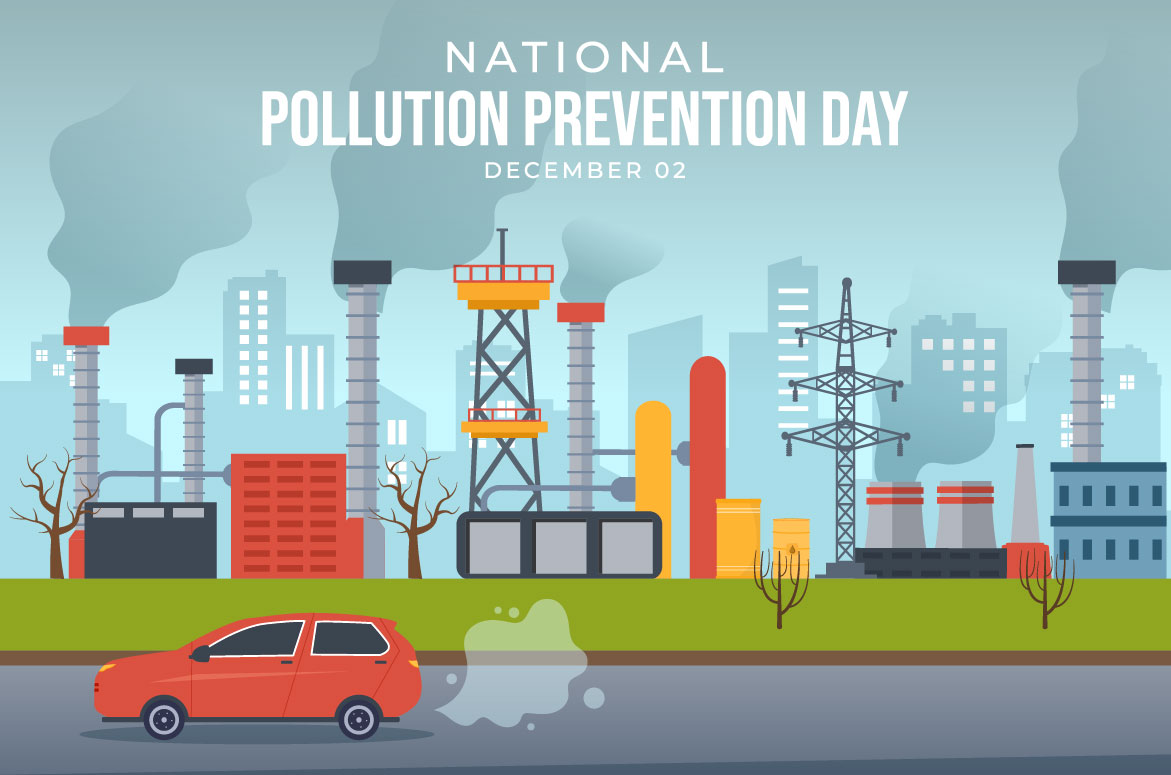 15 National Pollution Prevention Day Illustration.