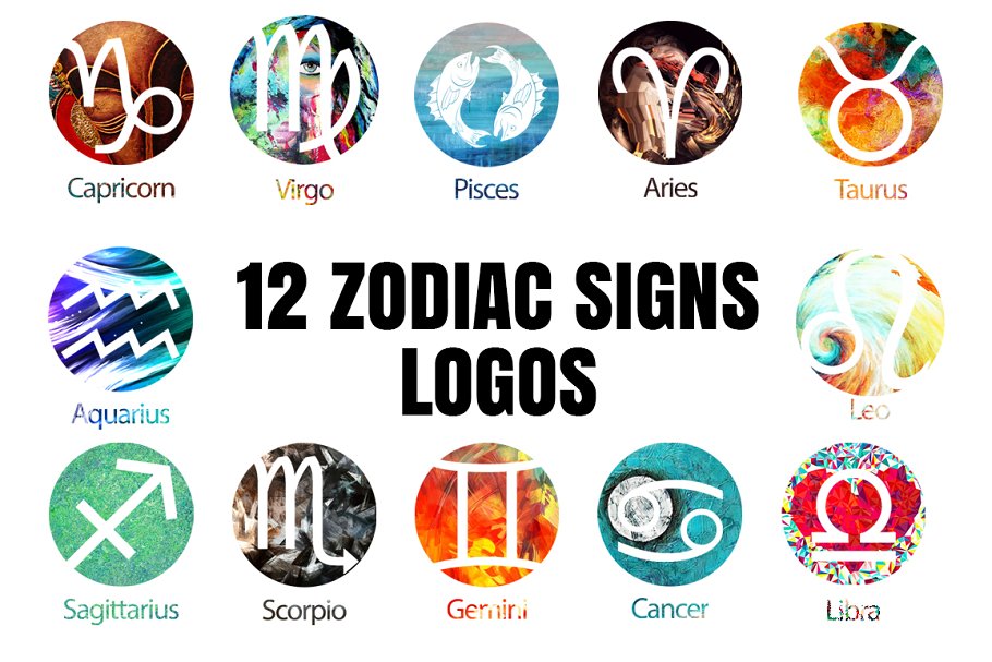 Cover image of New Artwork For Zodiac Signs.