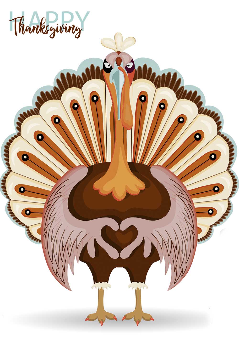 Thanksgiving Turkey Sublimation pinterest image.