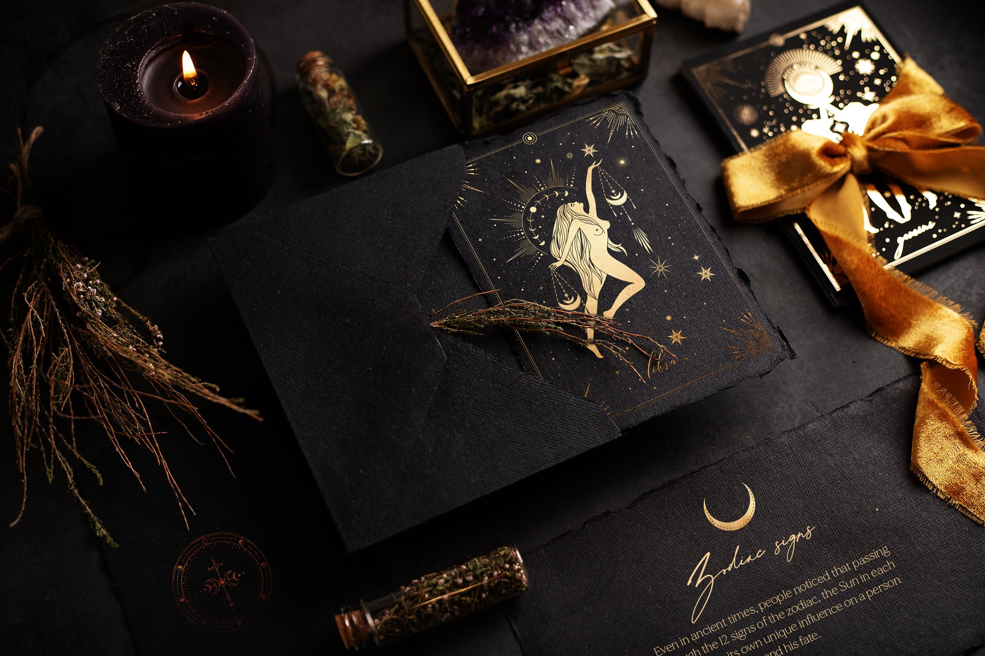 Magic matte cards in a black with the gold illustrations.