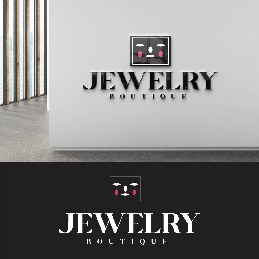 Fashion Jewelry Logo Vector main cover.