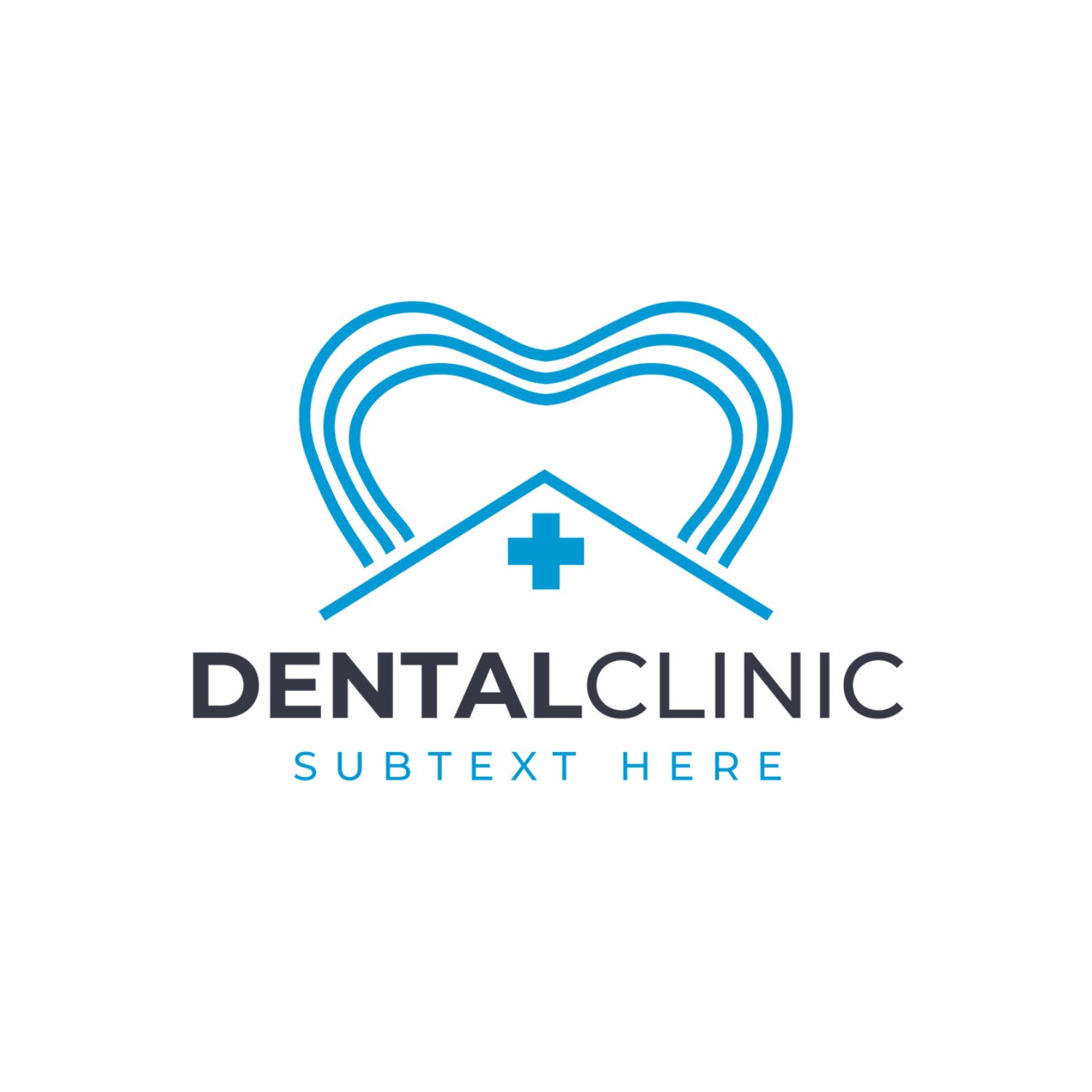 Dental Clinic Vector Logo Template main cover.
