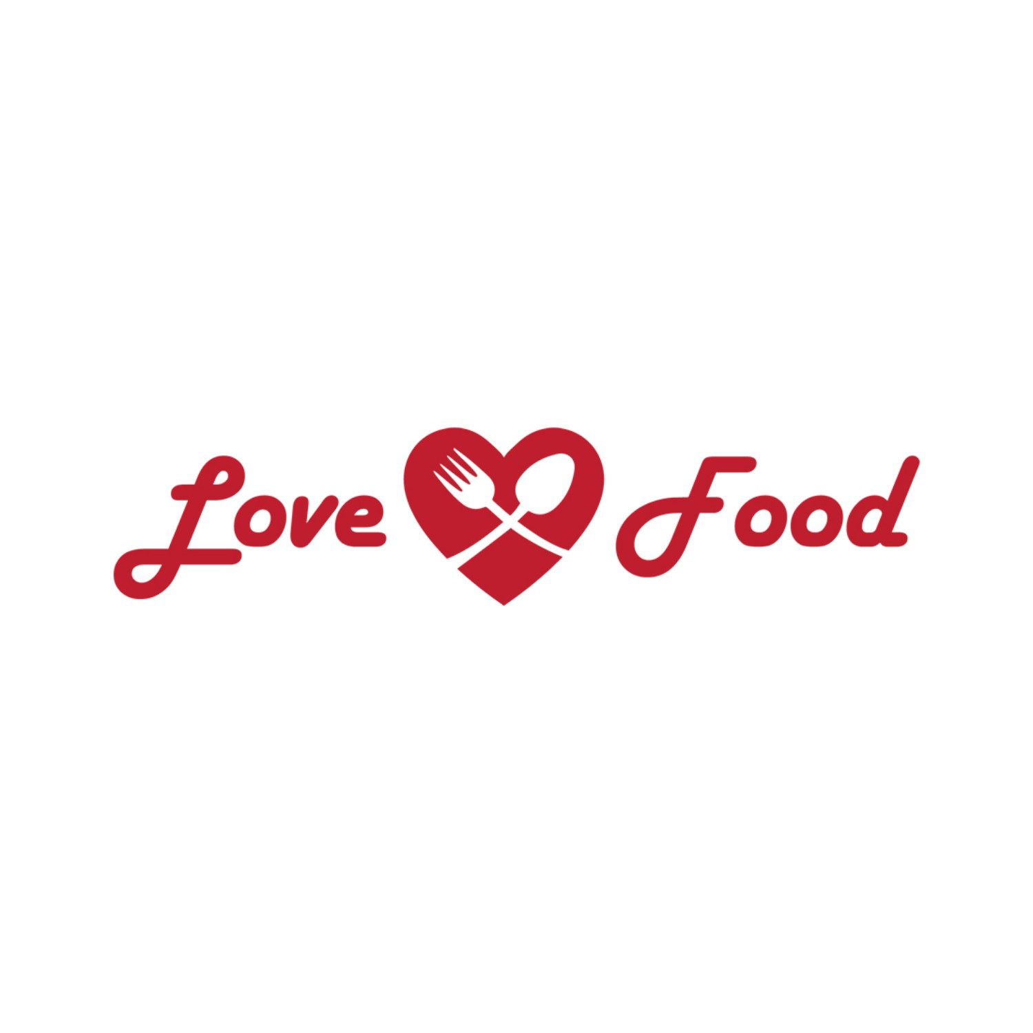 Food Love Vector Logo Template cover image.