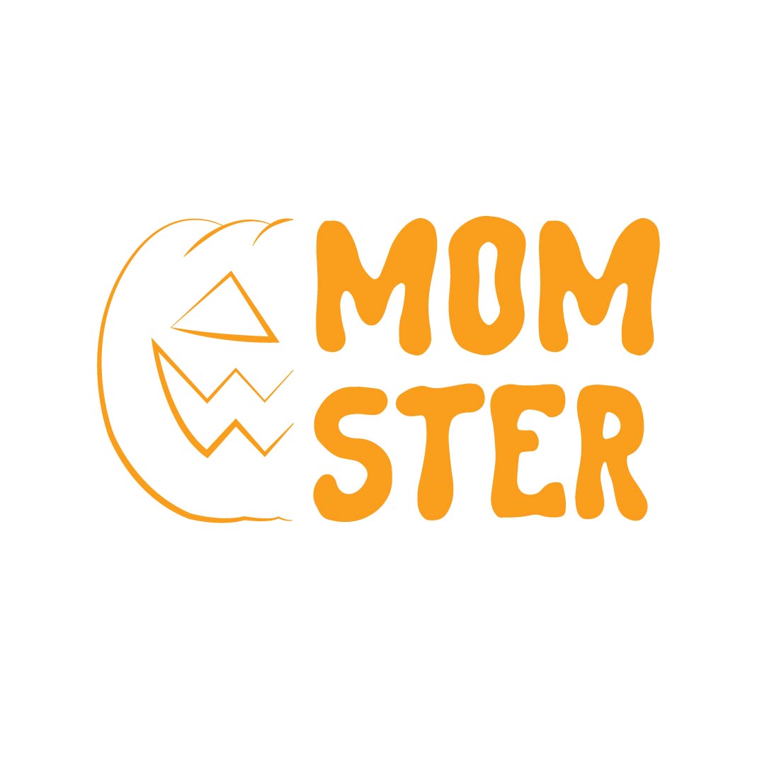 Momster Halloween T-shirt cover image