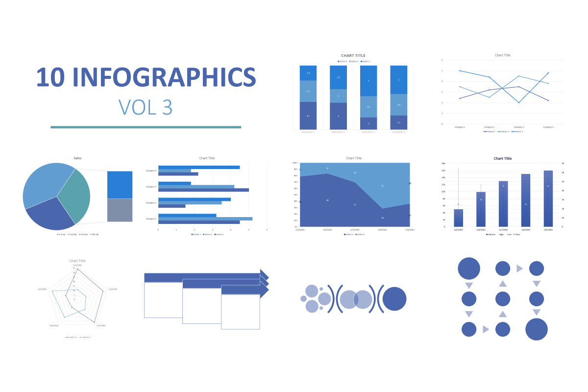 Graphs are different blue color.