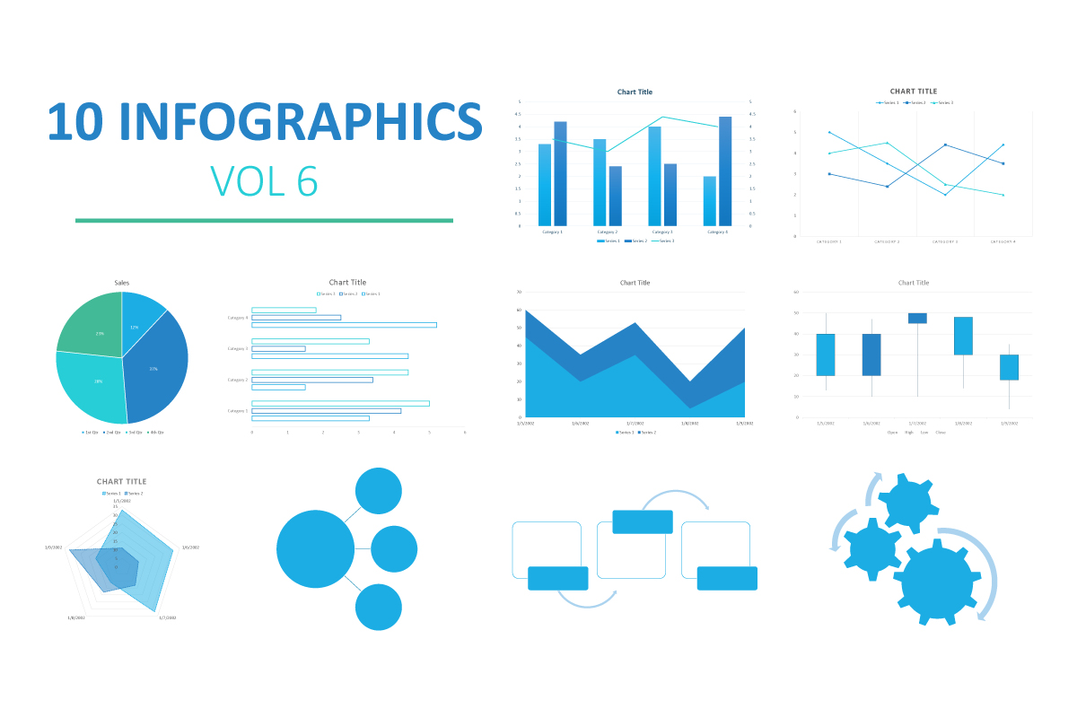 Graphs are different blue color.