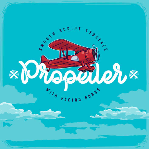 Propeller Font main cover.