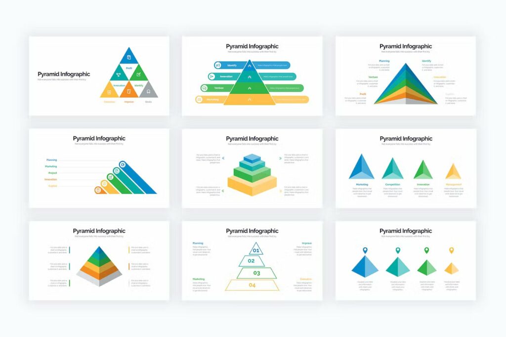 Business Pyramid PowerPoint Infographics – MasterBundles