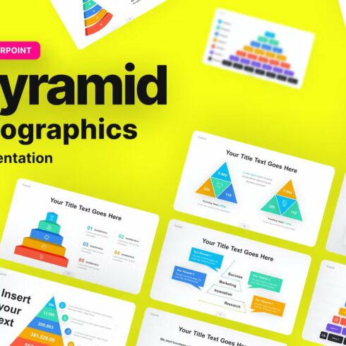 Pyramid Chart Infographic PowerPoint Template – MasterBundles