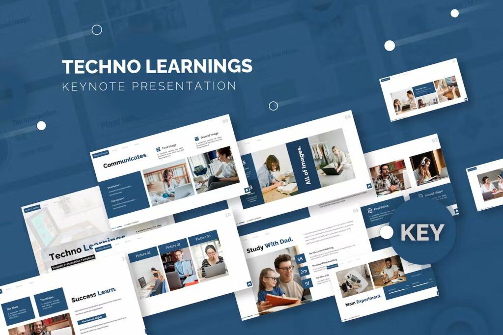 Techno Learnings | Keynote Template – MasterBundles