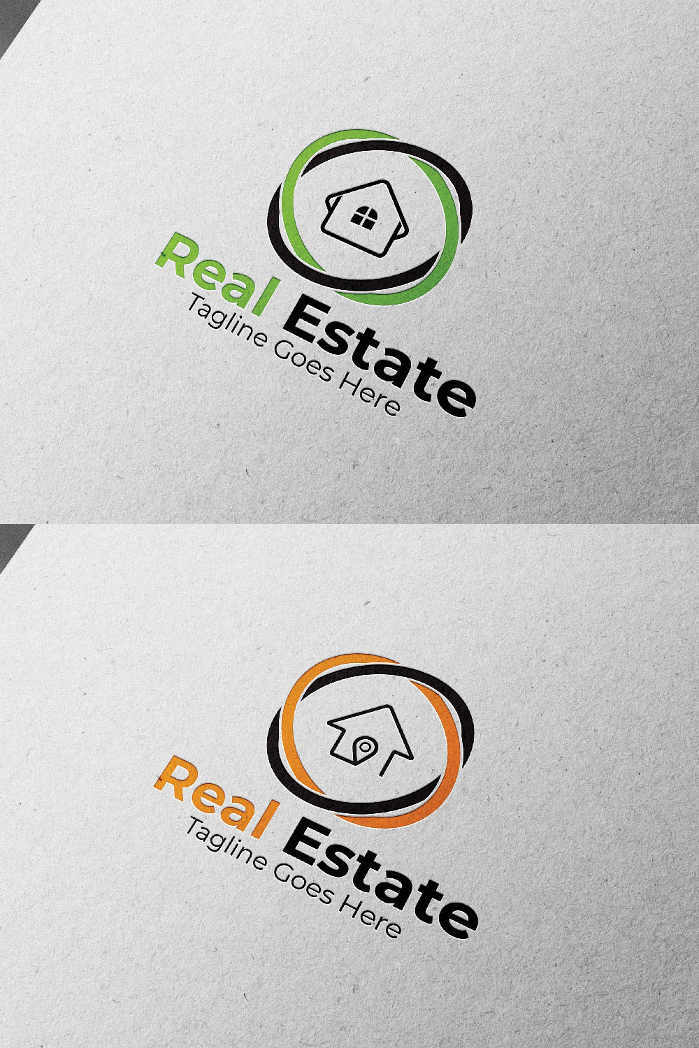 Real Estate Logo Pack pinterest image.
