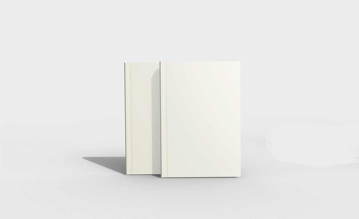 Image of a books with beautiful white color design.