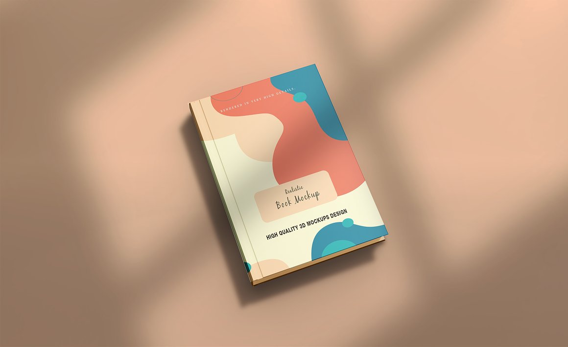 Image of a book with a bright design.