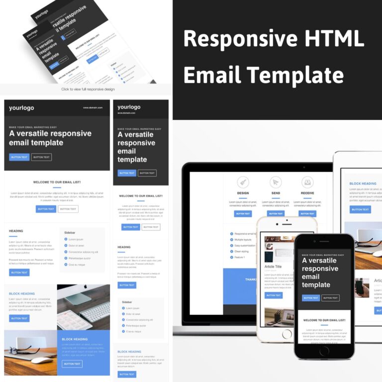 125+ Best Email Templates (2022) MasterBundles