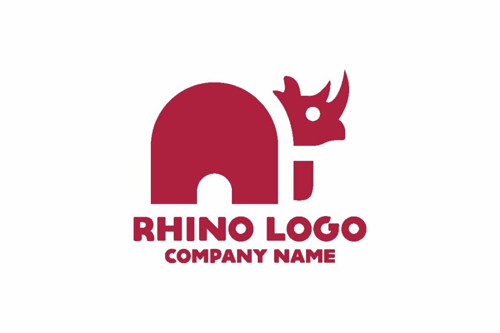 Rhino Vector Logo – MasterBundles