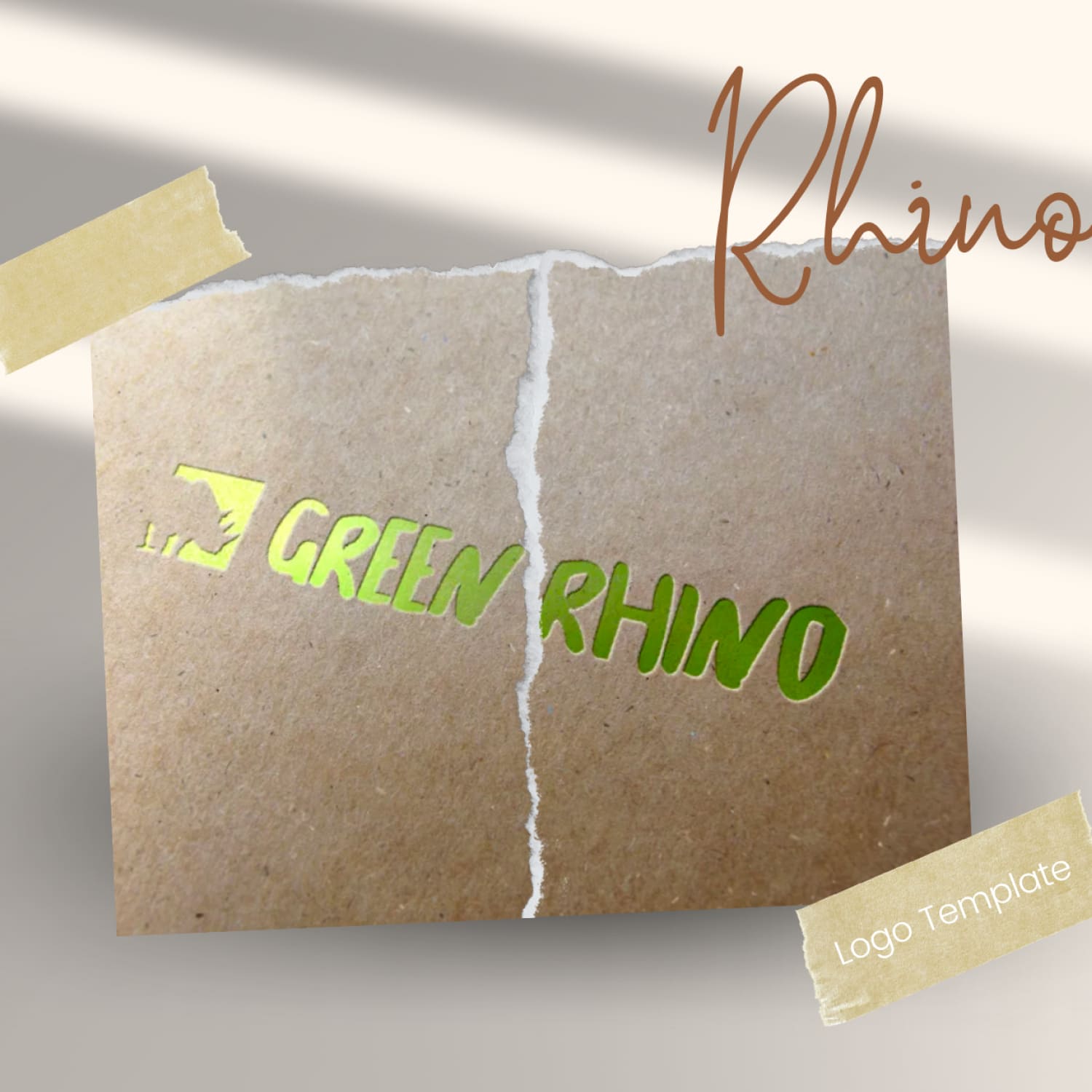 Rhino Logo Template.