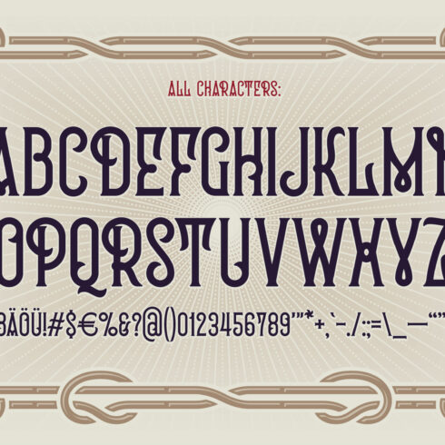 Fisherman's Knot Font and Graphics | MasterBundles