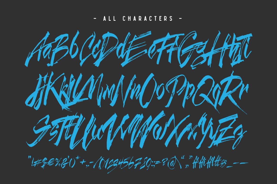 Handcrafted Font Little Mess Script preview image.
