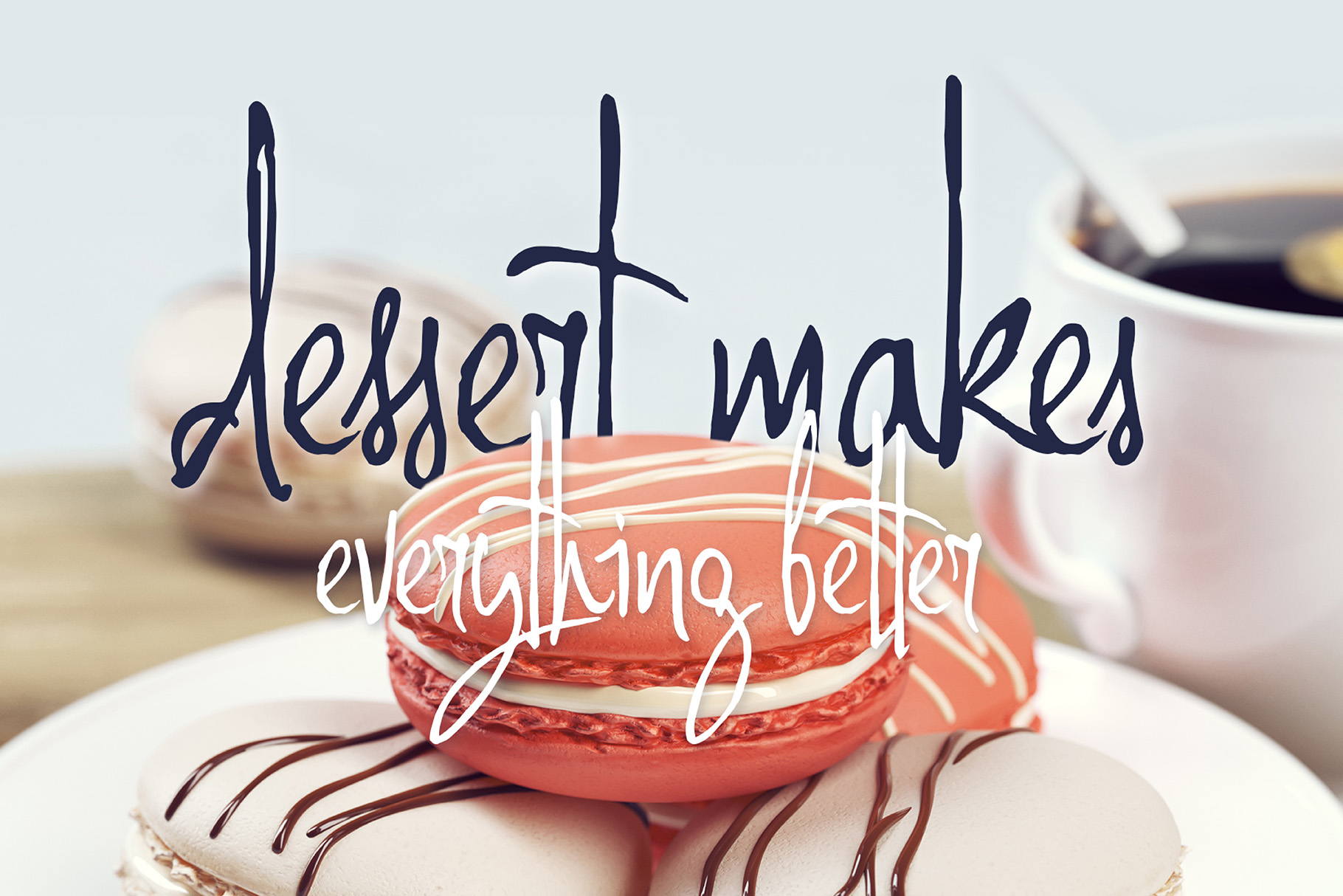 Script Font Sweettooth preview image.