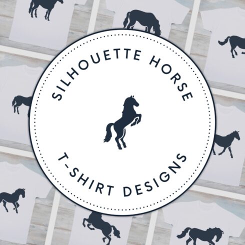 Silhouette Horse Svg T-shirt Designs.