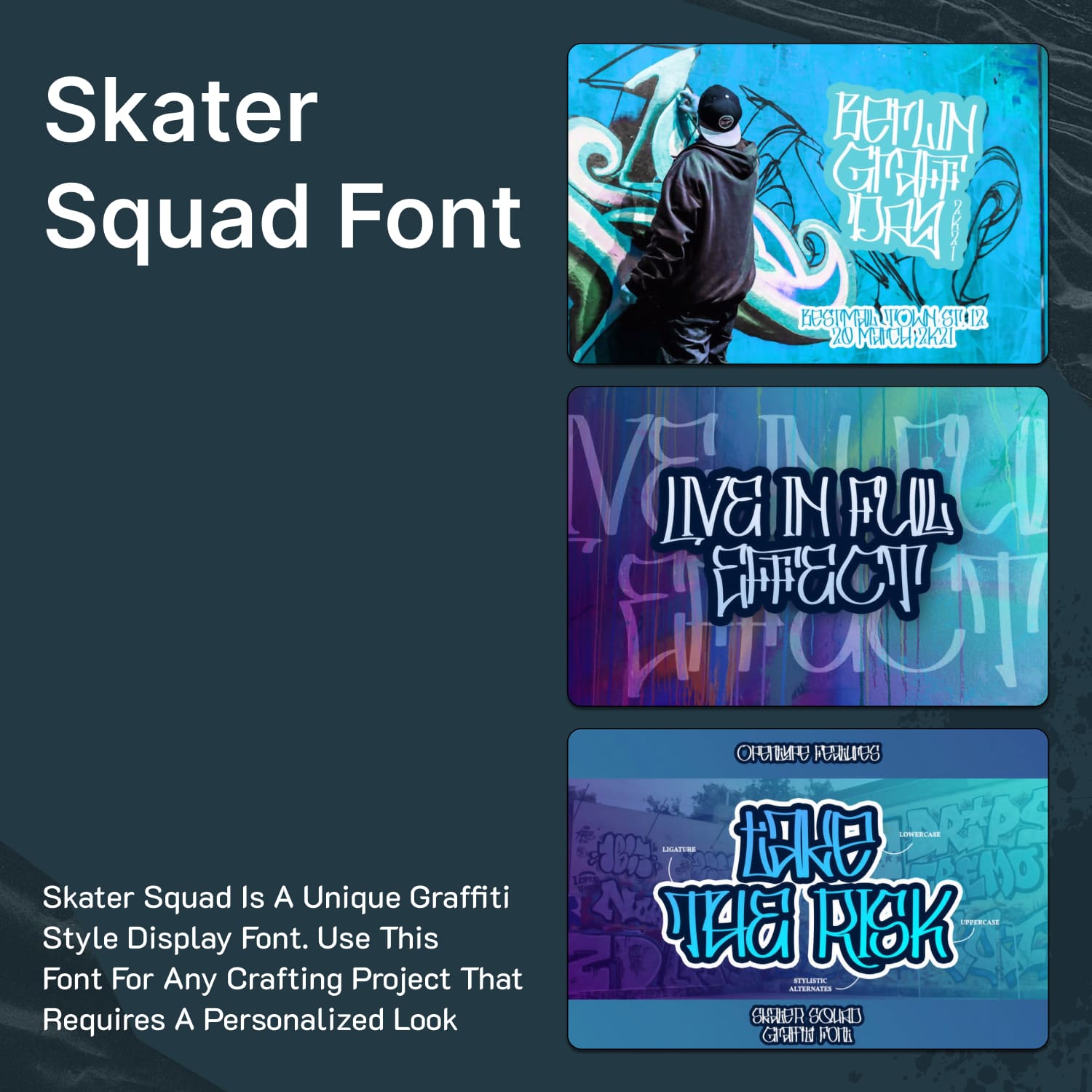 Skater Squad Font.