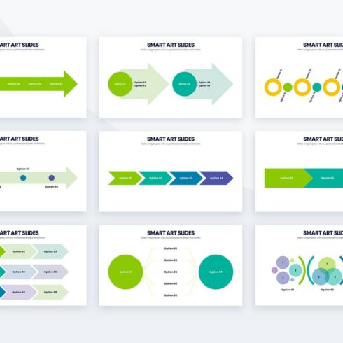 Smart Art Powerpoint Templates | Infographics Easy To Edit Compatible ...